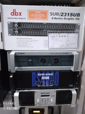 Boss Audio Amplifier Bs5000