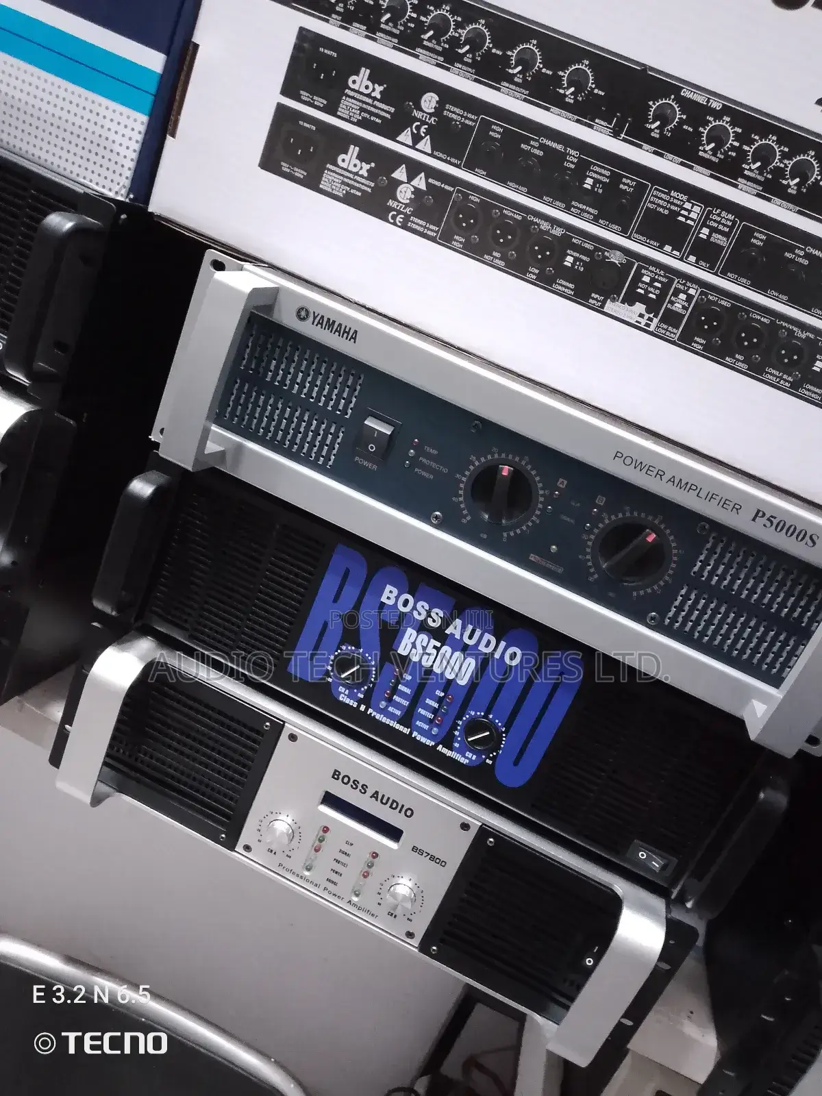Boss Audio Amplifier Bs5000