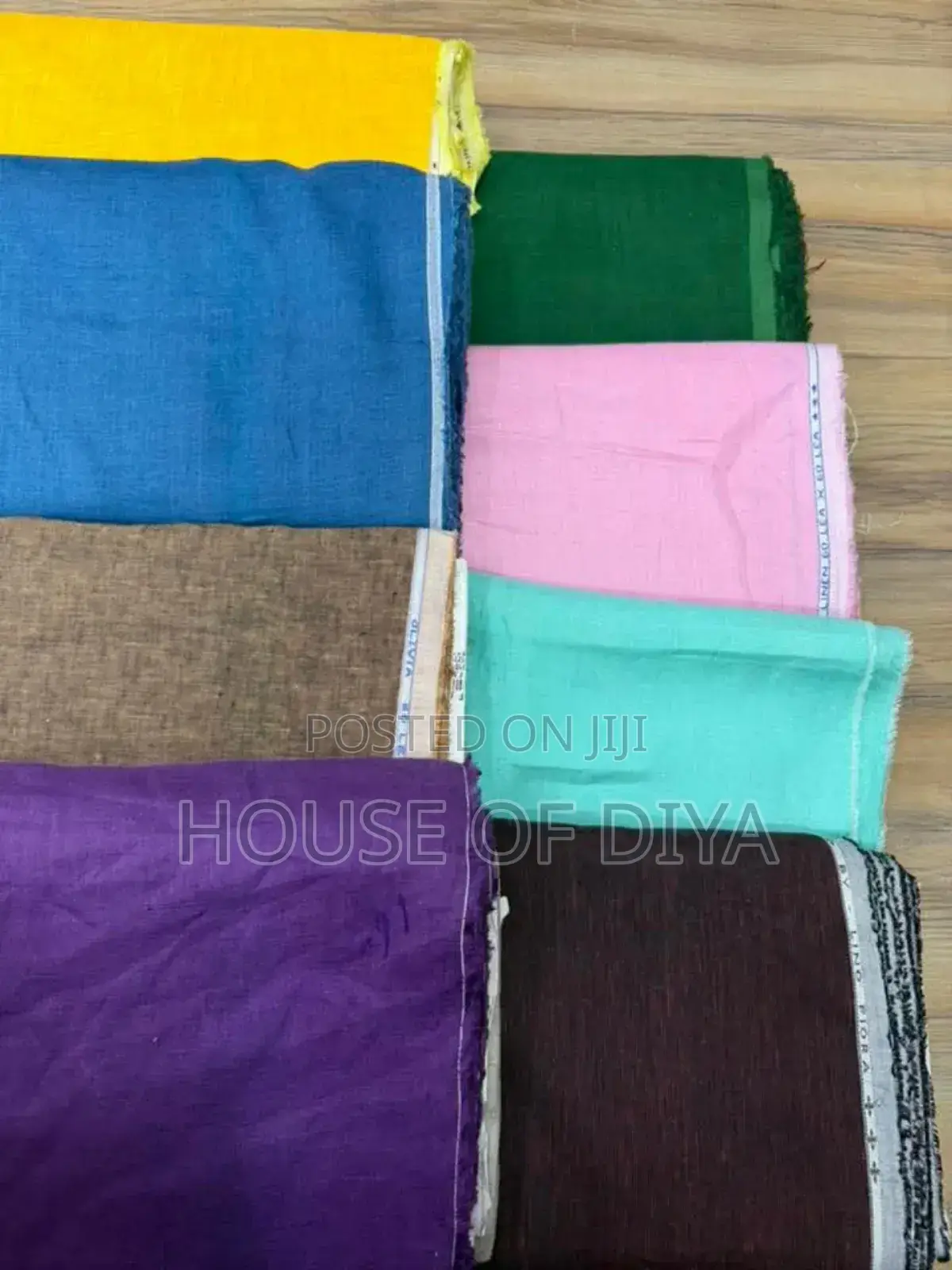 Quality Plain Linen Material