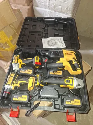 Dewalt 4-in-1 Cordless Combo Machine Set.