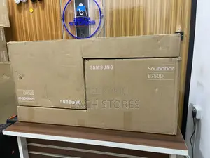 Open Boxed Samsung Hw-B750d Wireless Soundbar With Bass Boost