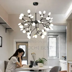 Modern Black Chandelier Lights
