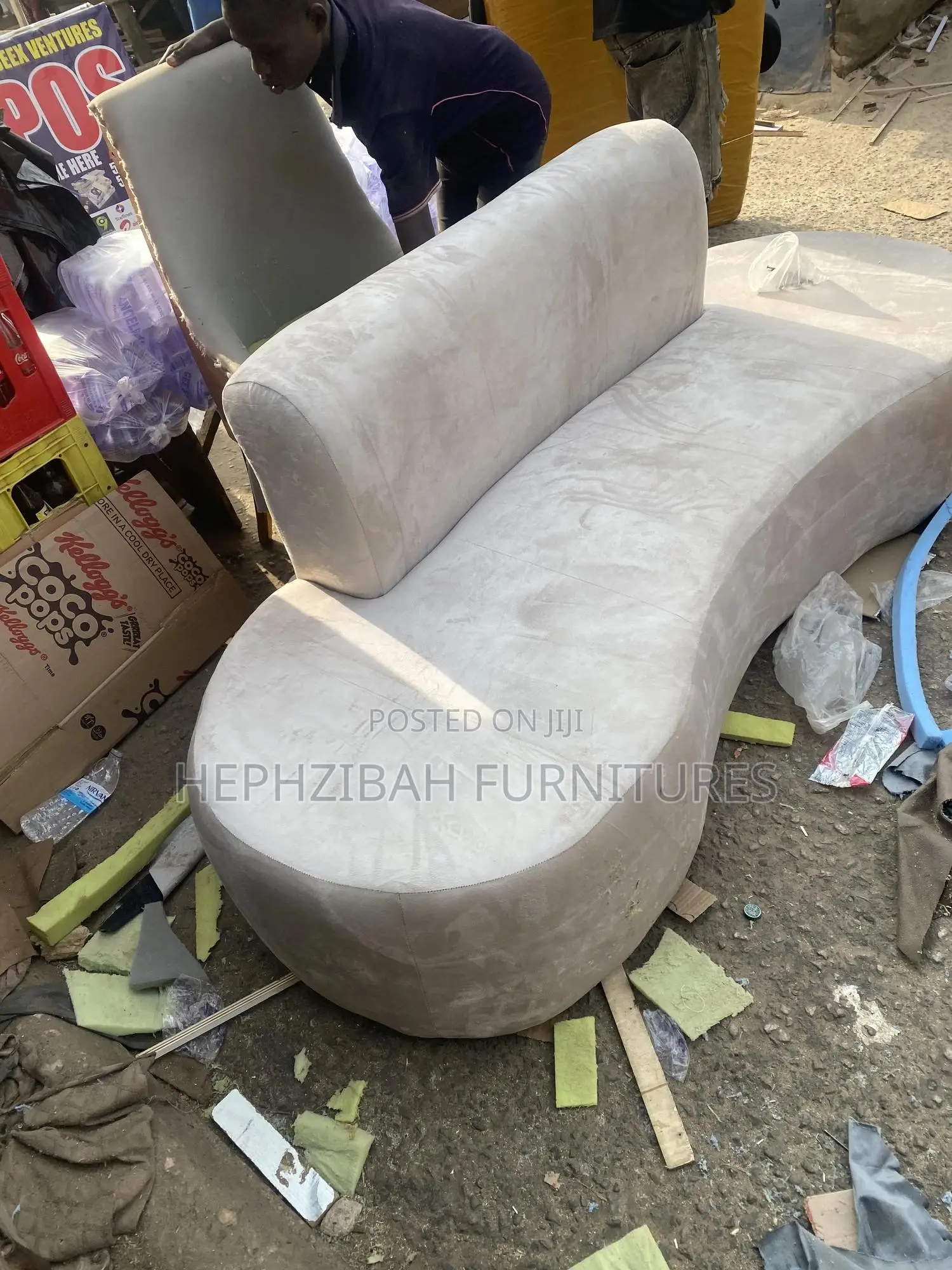 Modern Semi Curve Sofa