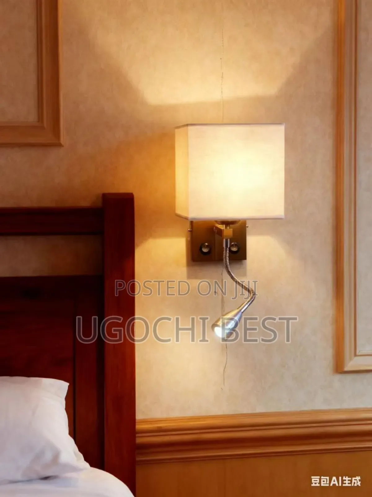 Black and Silver Wall Bracket Lights
