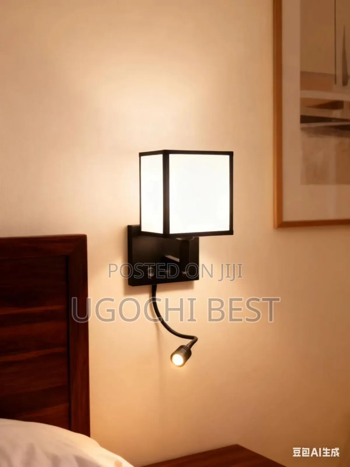 Black and Silver Wall Bracket Lights