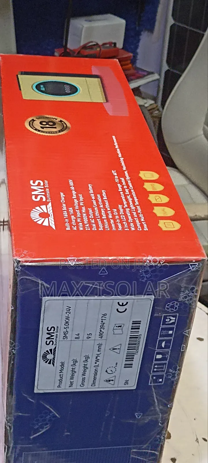 5kva 24v Sms Hybrid Inverter