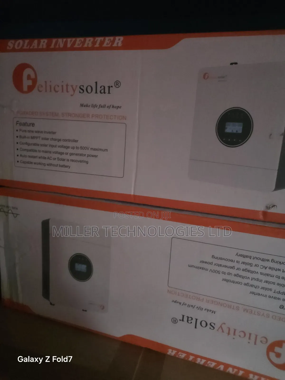 Felicity 6kva Hybrid Inverter With Inbuilt MPPT
