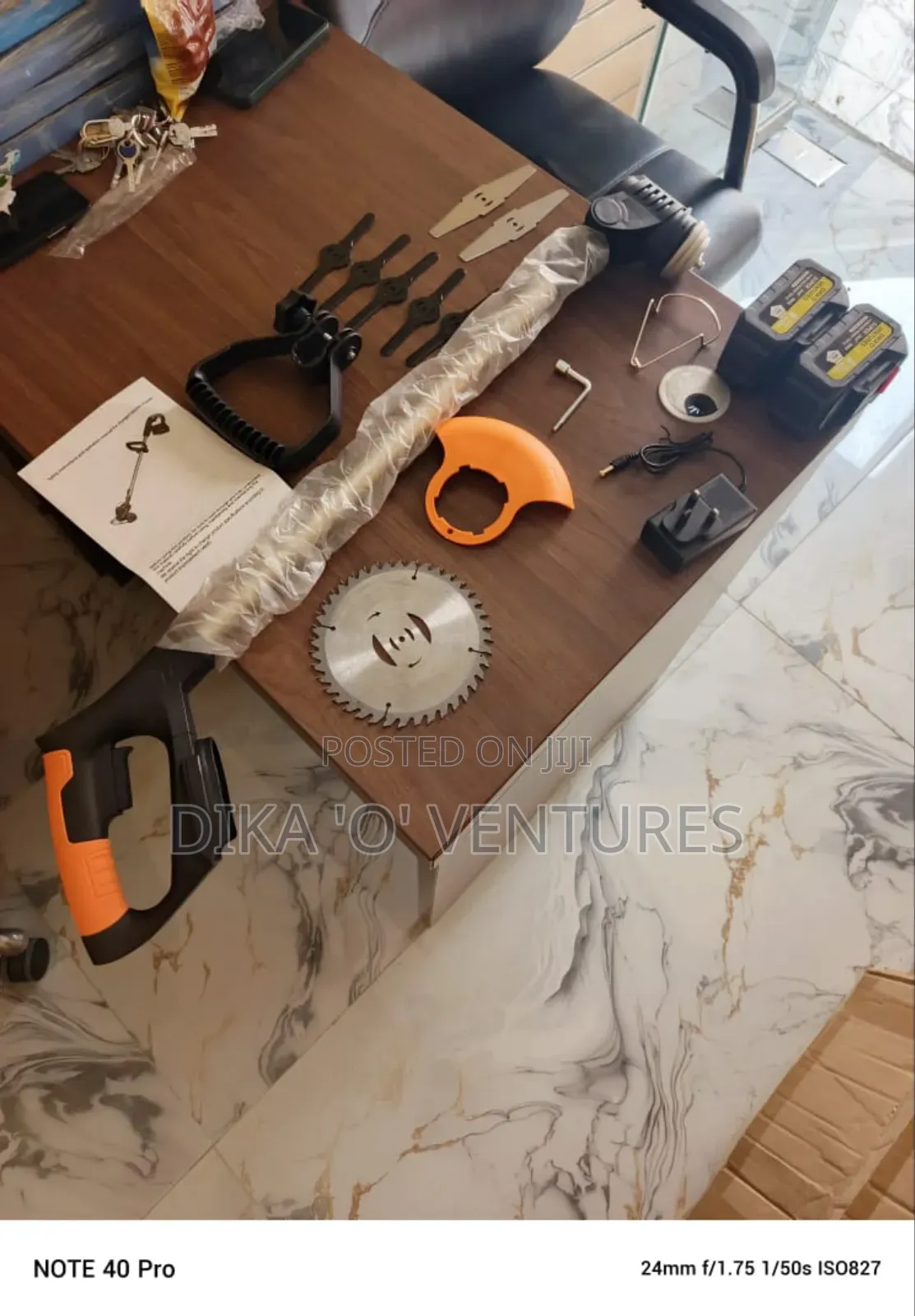 A Cordless Grass Trimmer/ Bush Cutter