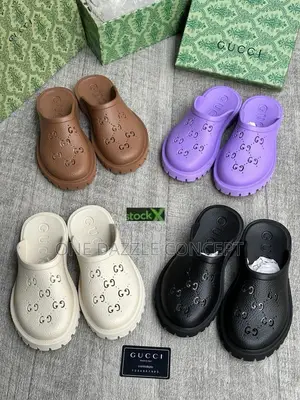 Gucci Rubber Mules