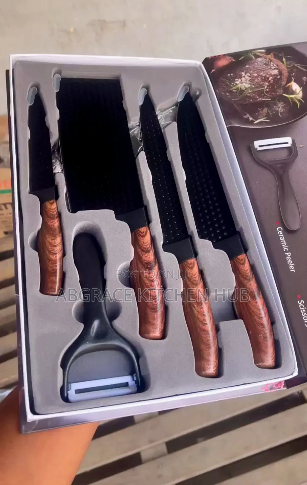 Amaze Marble Knife Set Sx 9003 – Sharp Kitchen Knives Set
