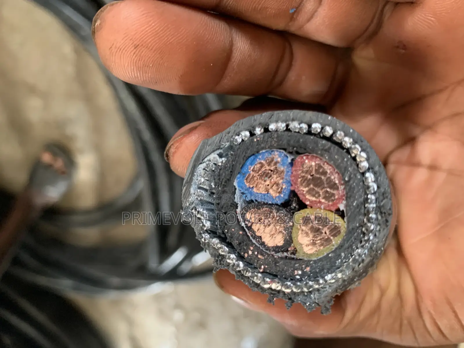 50'mm Armoured Cable