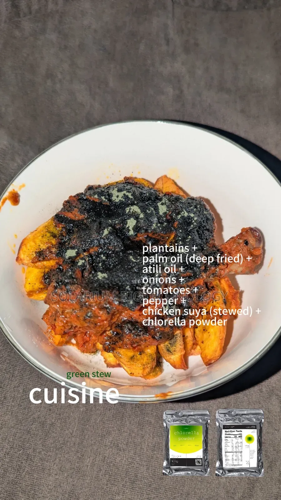 The Organism. Chlorella Powder 100g