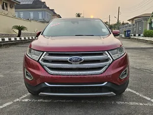 Ford Edge Titanium 4dr SUV AWD (2.0L 4cyl Turbo 6A) 2015 Red