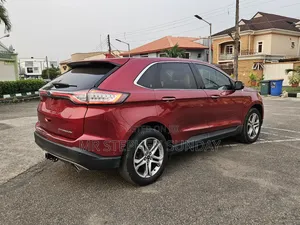 Ford Edge Titanium 4dr SUV AWD (2.0L 4cyl Turbo 6A) 2015 Red