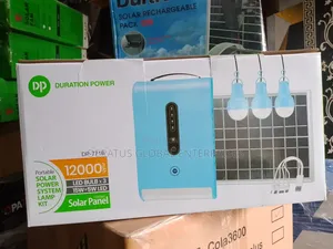 Dp Solar Power System Lamp Kit With 3 Bulbs and Panel