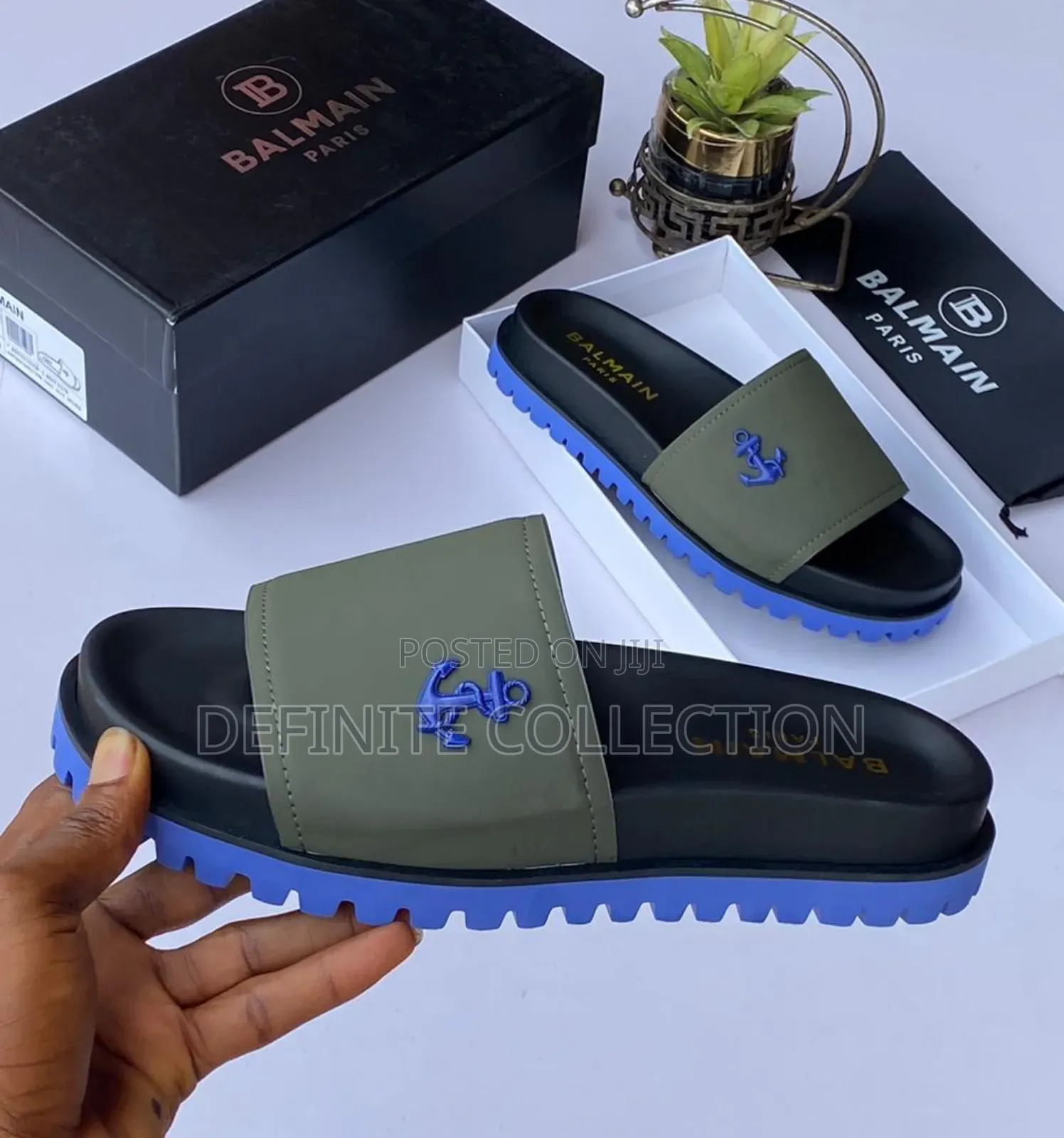 Balmain Luxury Slippers