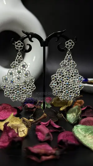 Silver Rhombus Earring