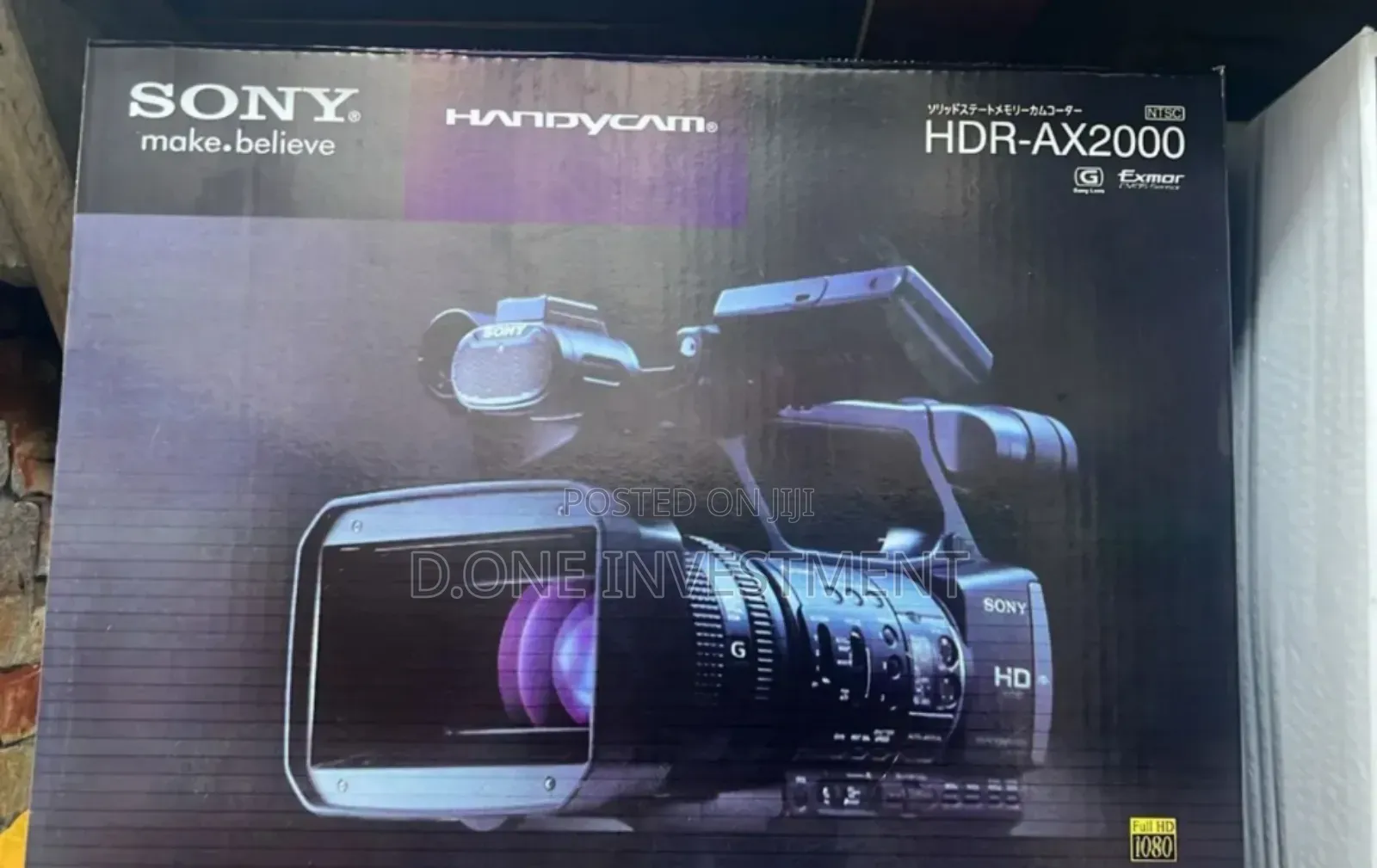 Sony Ax2000 Hd Video Camcorder (Open Box)