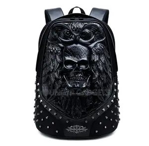 3d Rossie Viren Gothic Leather Backpack Unisex