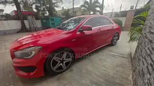 Mercedes-Benz CLA-Class CLA 250 4MATIC Sedan 2015 Red