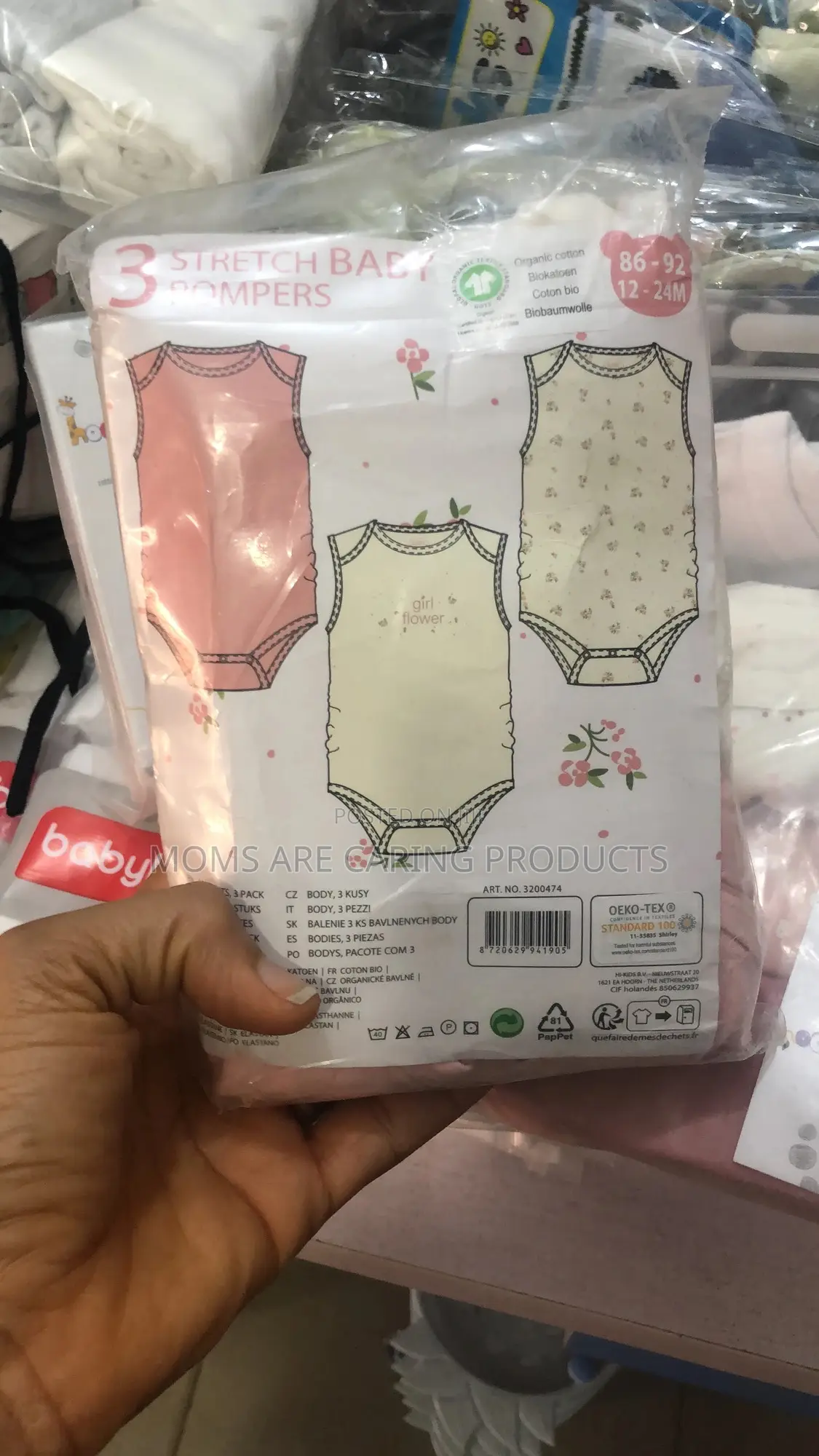 Baby Sleeveless Bodysuits