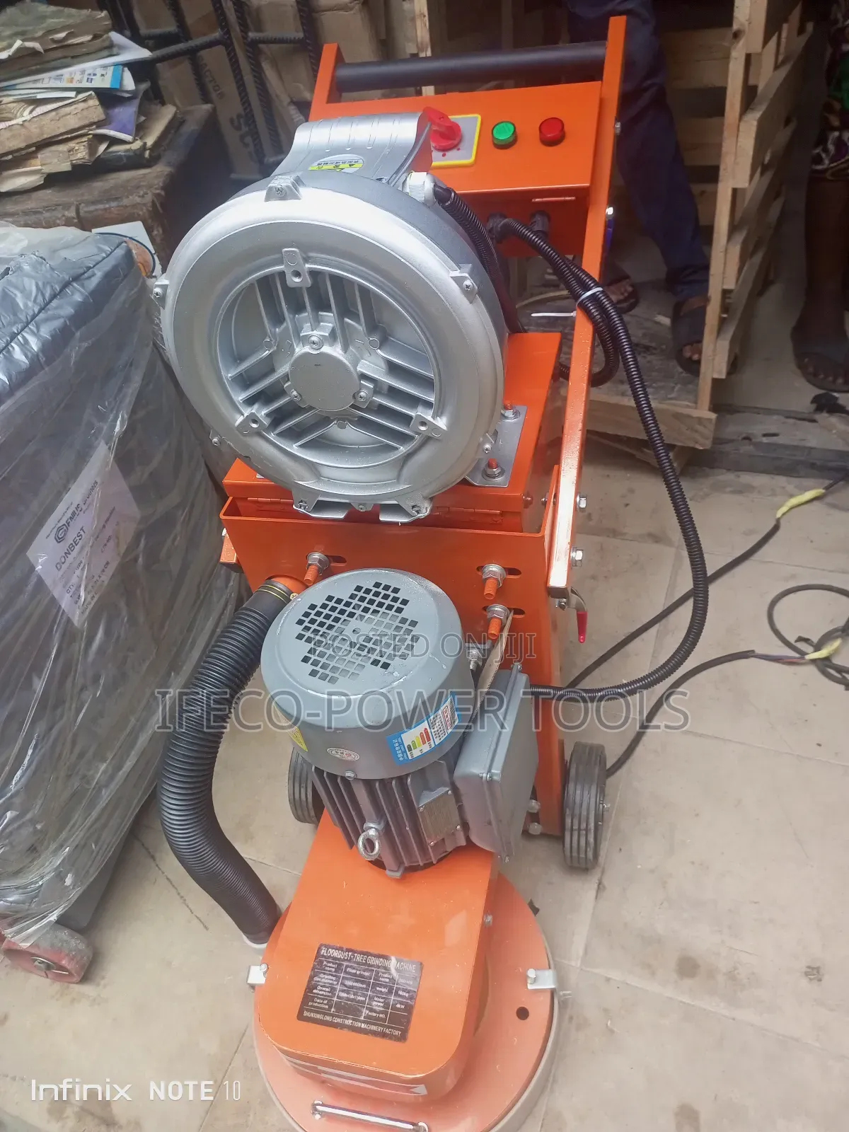 Floor Grinder With Vacuum