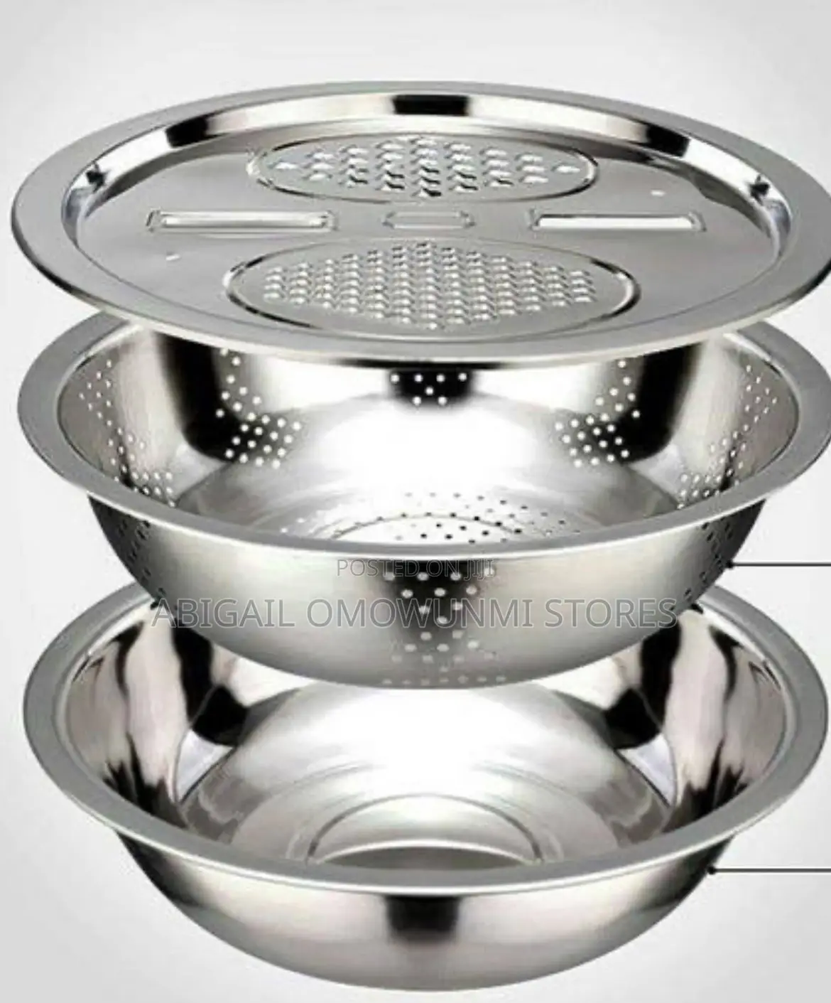 3 in 1 Stainless Sieve