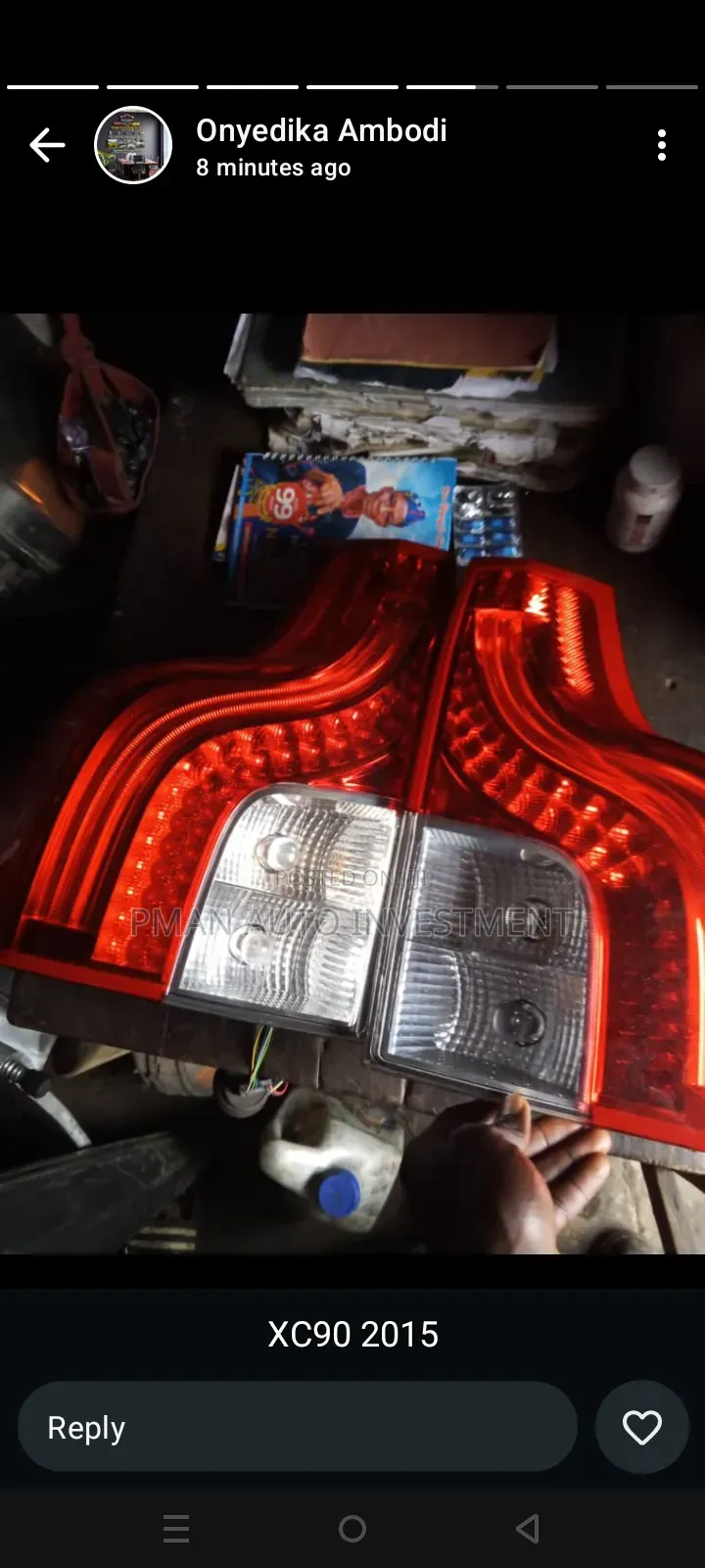 Volvo Back Light and Headlight 2013