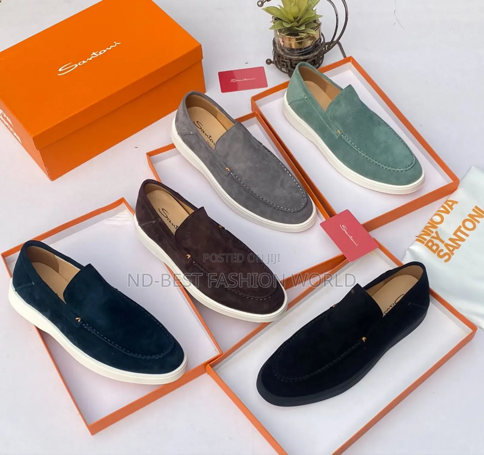 Suade Quality Flat Shoes