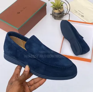 Suade Quality Flat Shoes