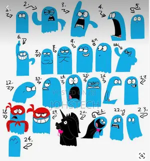 Custom Animation, Gif, Character Digital Sticker Design