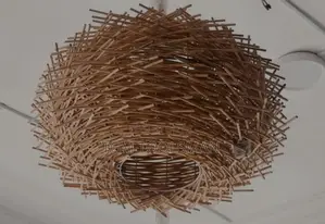 Bamboo Elk Lighting Nest 3 Pendant Oil Rubbed Bronze