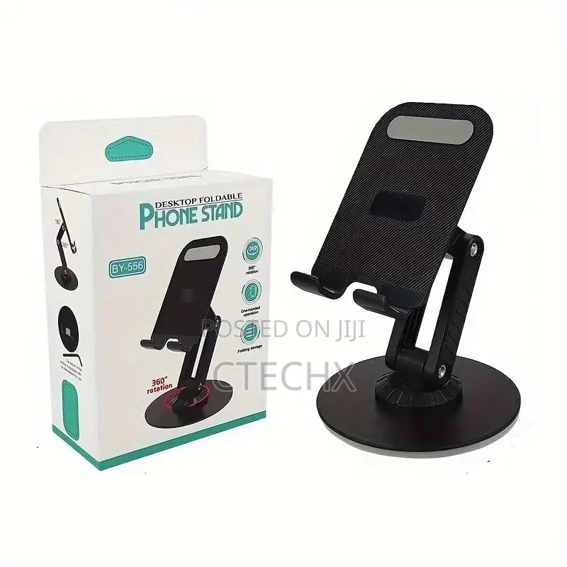 Adjustable Foldable Cell Phone Stand Double Pole Support