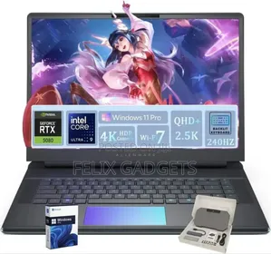 New Laptop Dell Alienware 18 Area-51 32GB Intel Core Ultra 9 SSD 2T