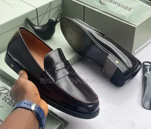Richwanaz Pure Leather Men's Flat Shoes