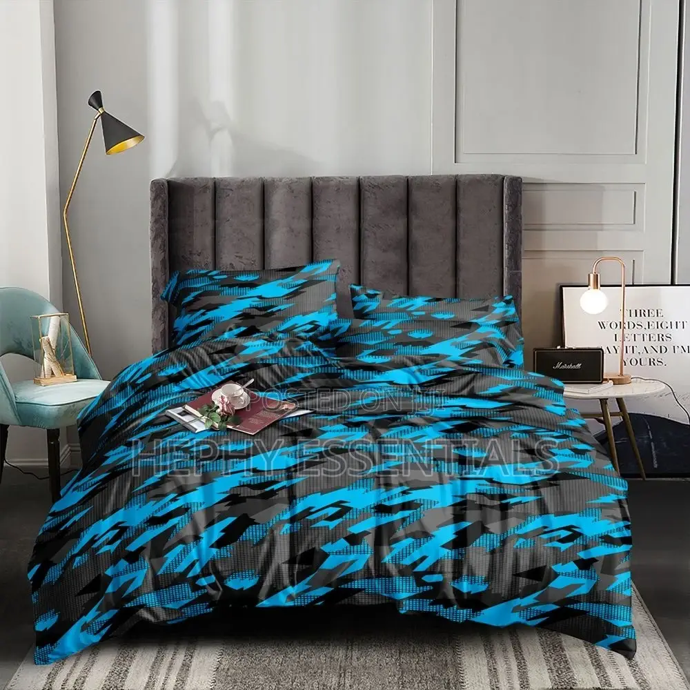 Standard Duvet, Bedsheet With 4 Pillow Cases
