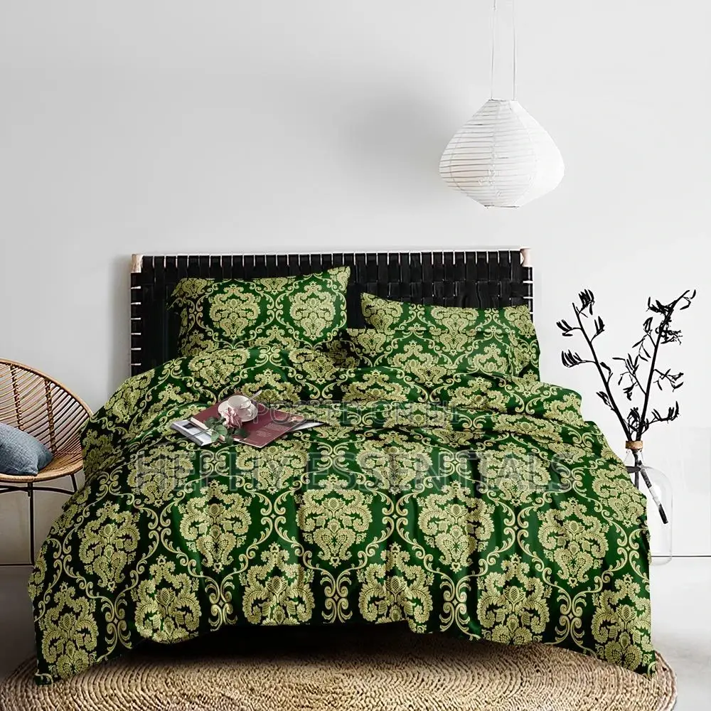 Cool Duvet, Bedsheet With 4 Pillow Cases