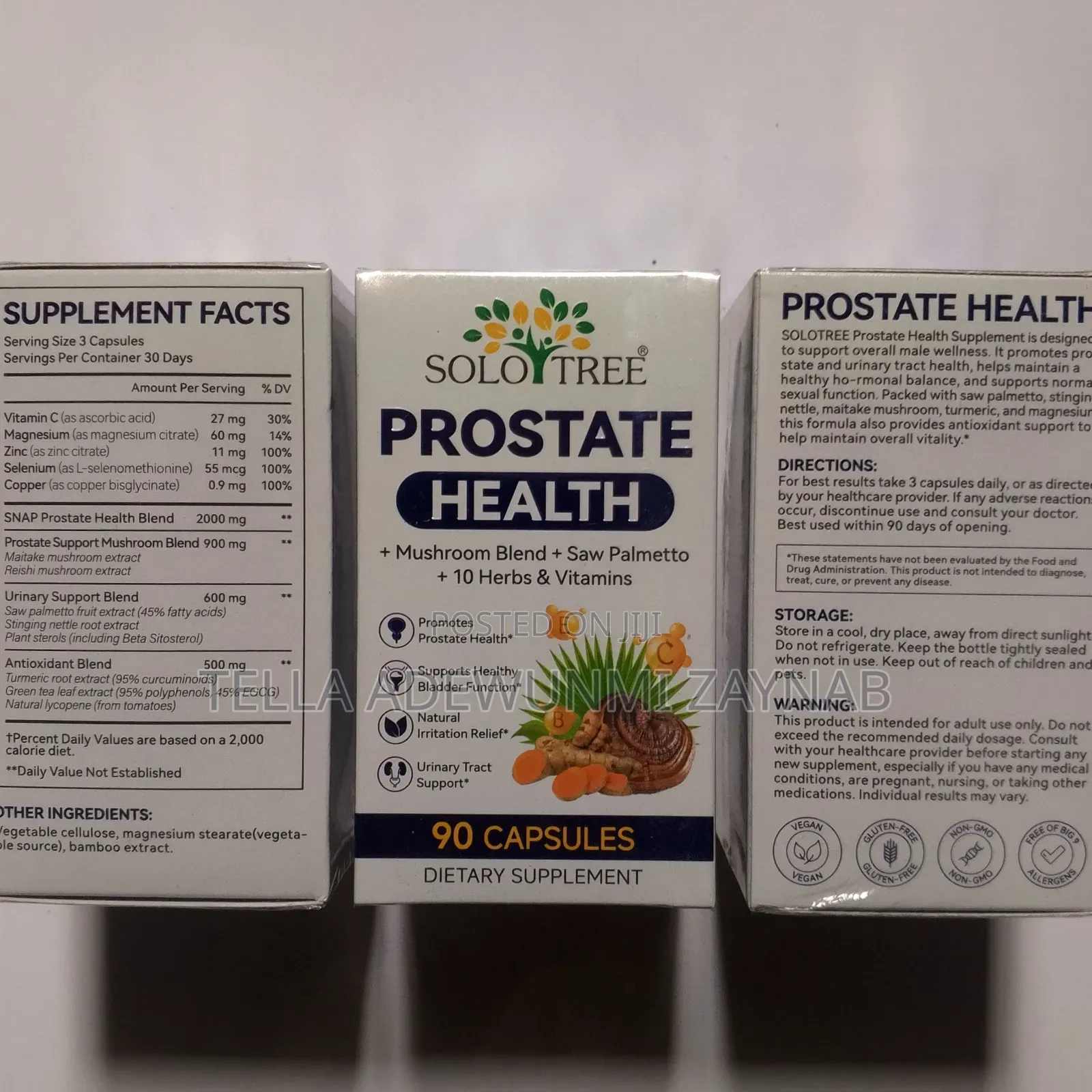 Prostate Health Supplements , Support Bladder, Prostate - 90 Capsules