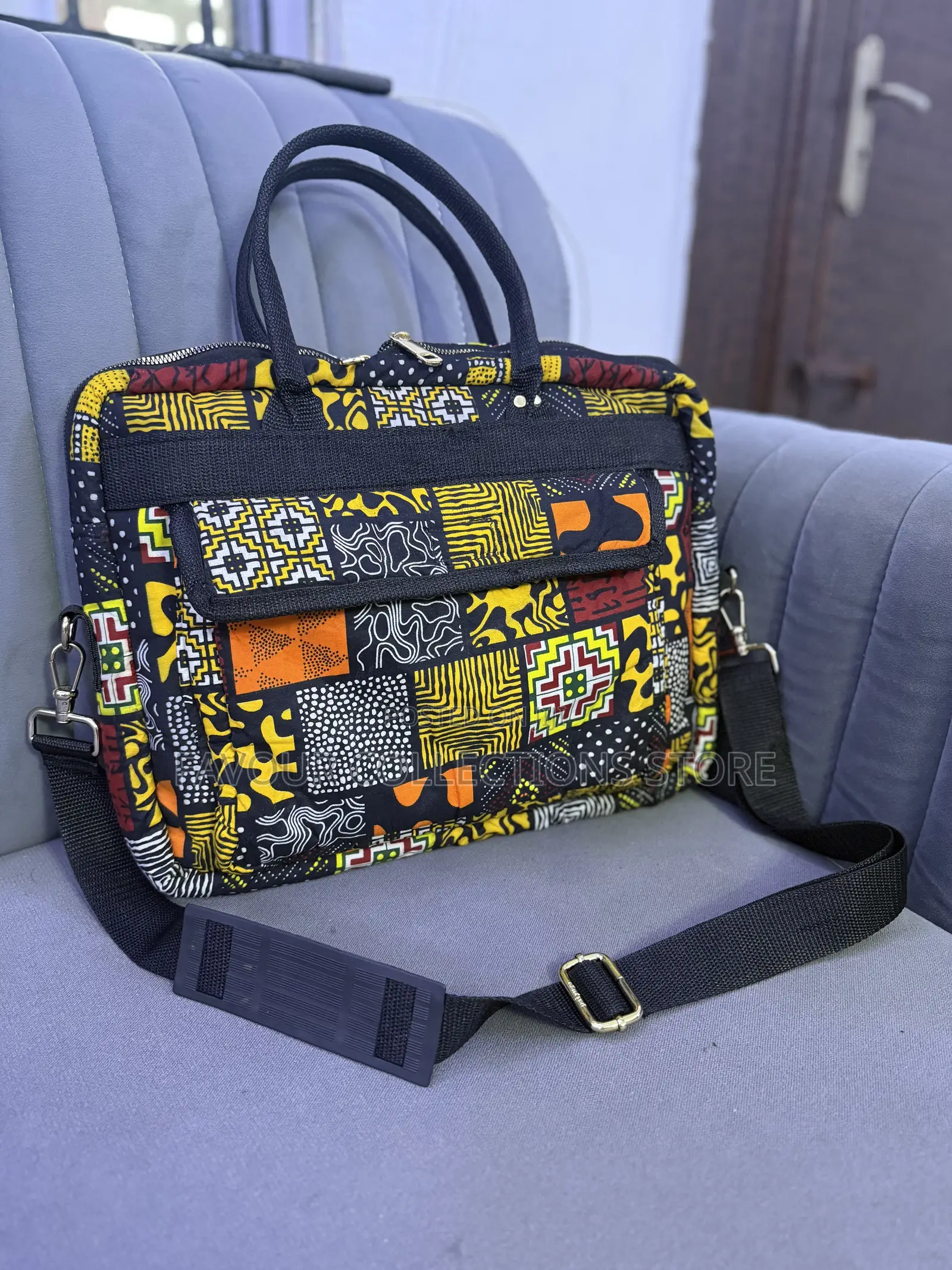 Ankara Laptop Bag