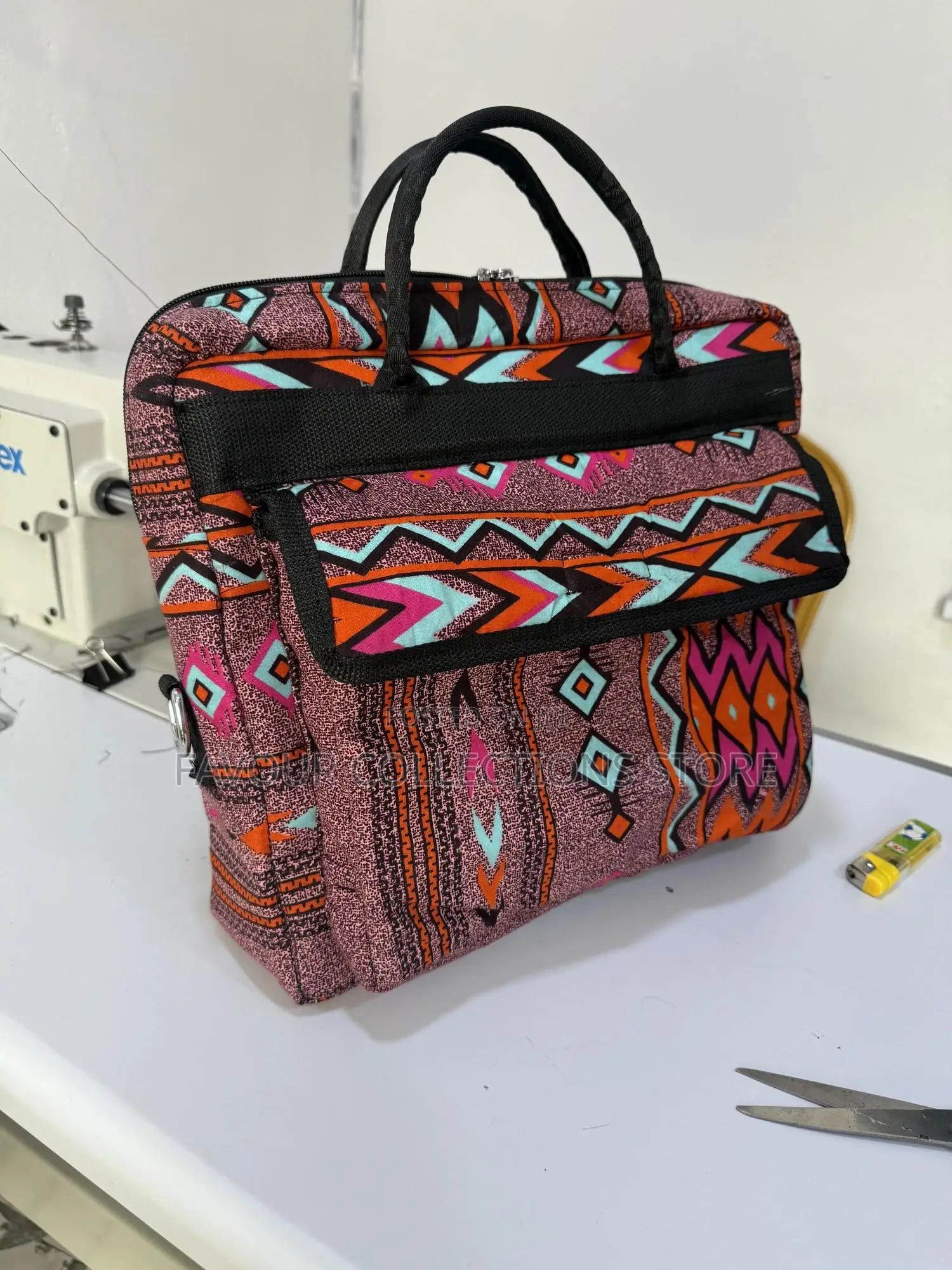 Ankara Laptop Bag
