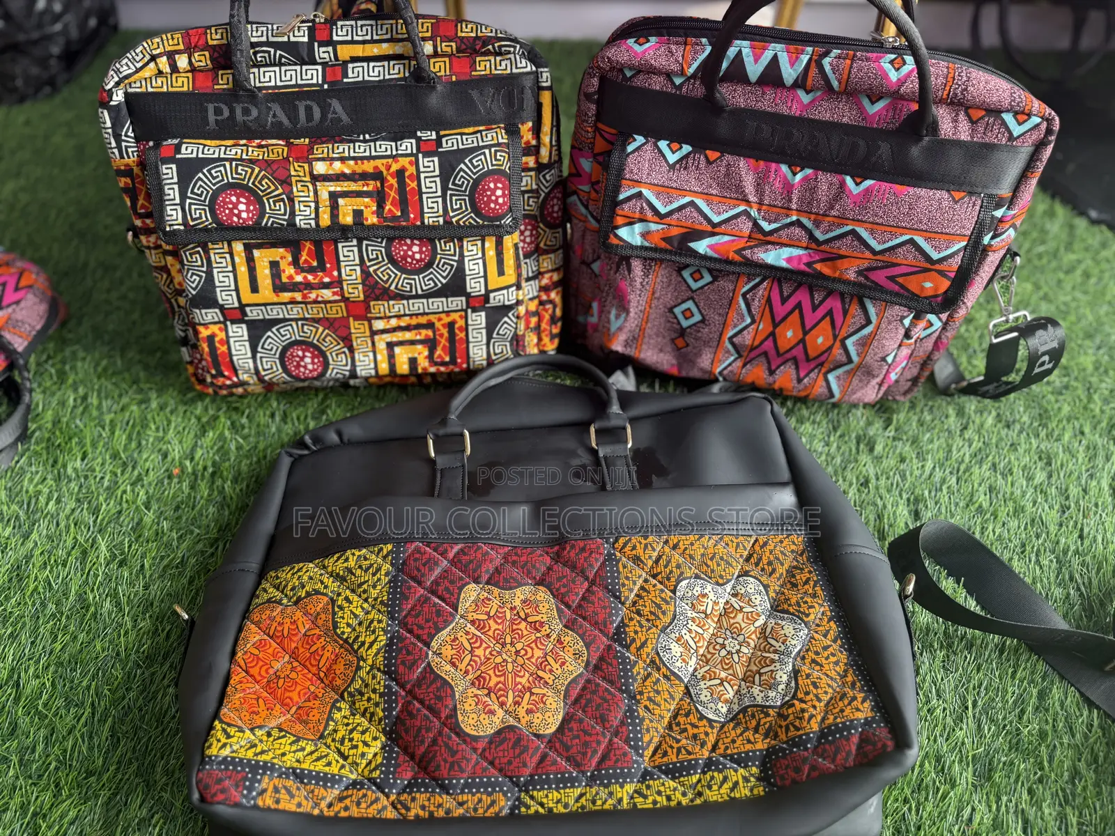 Ankara Laptop Bag