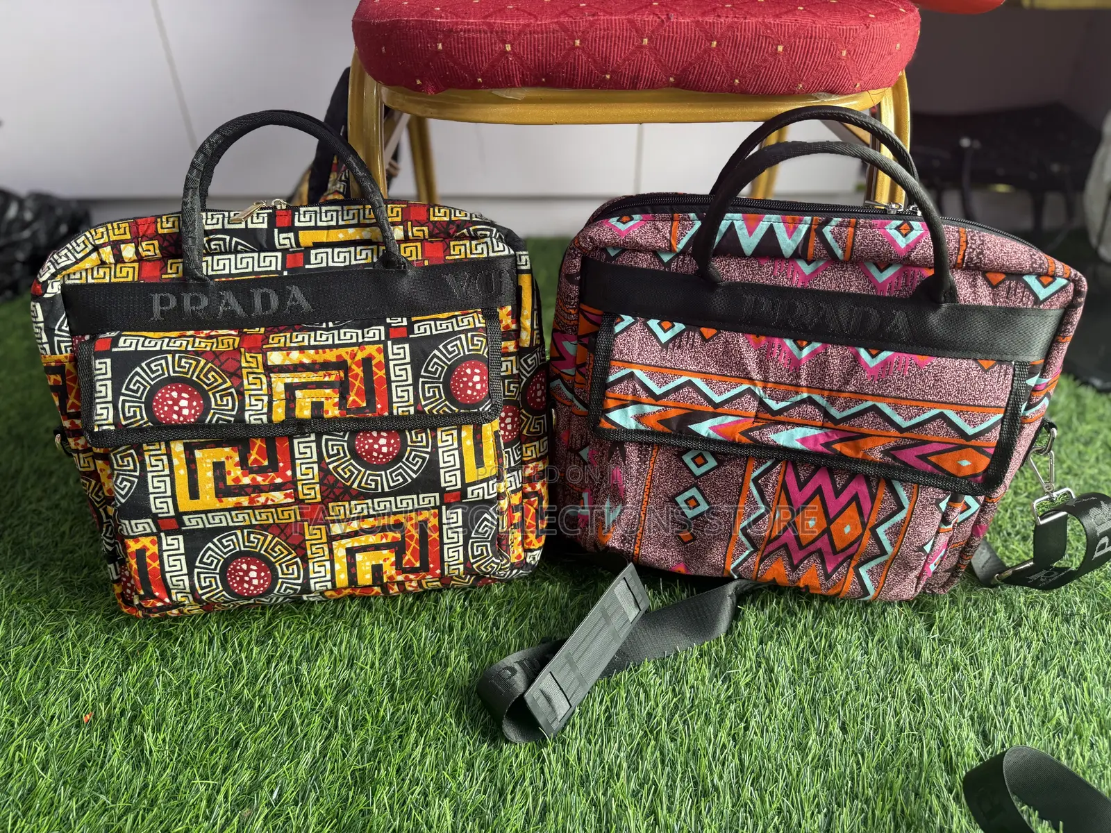 Ankara Laptop Bag