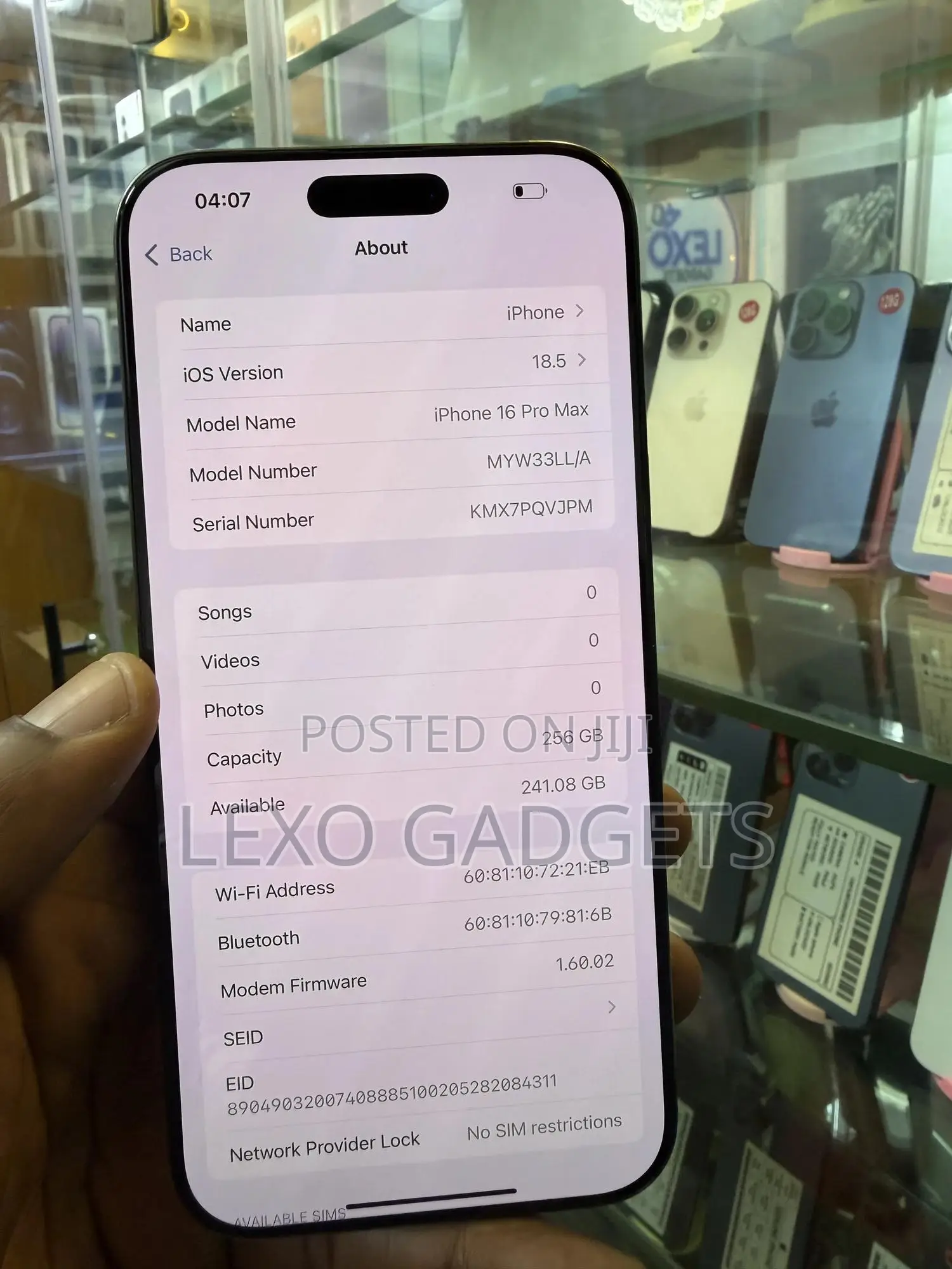Apple iPhone 16 Pro Max 256 GB Black