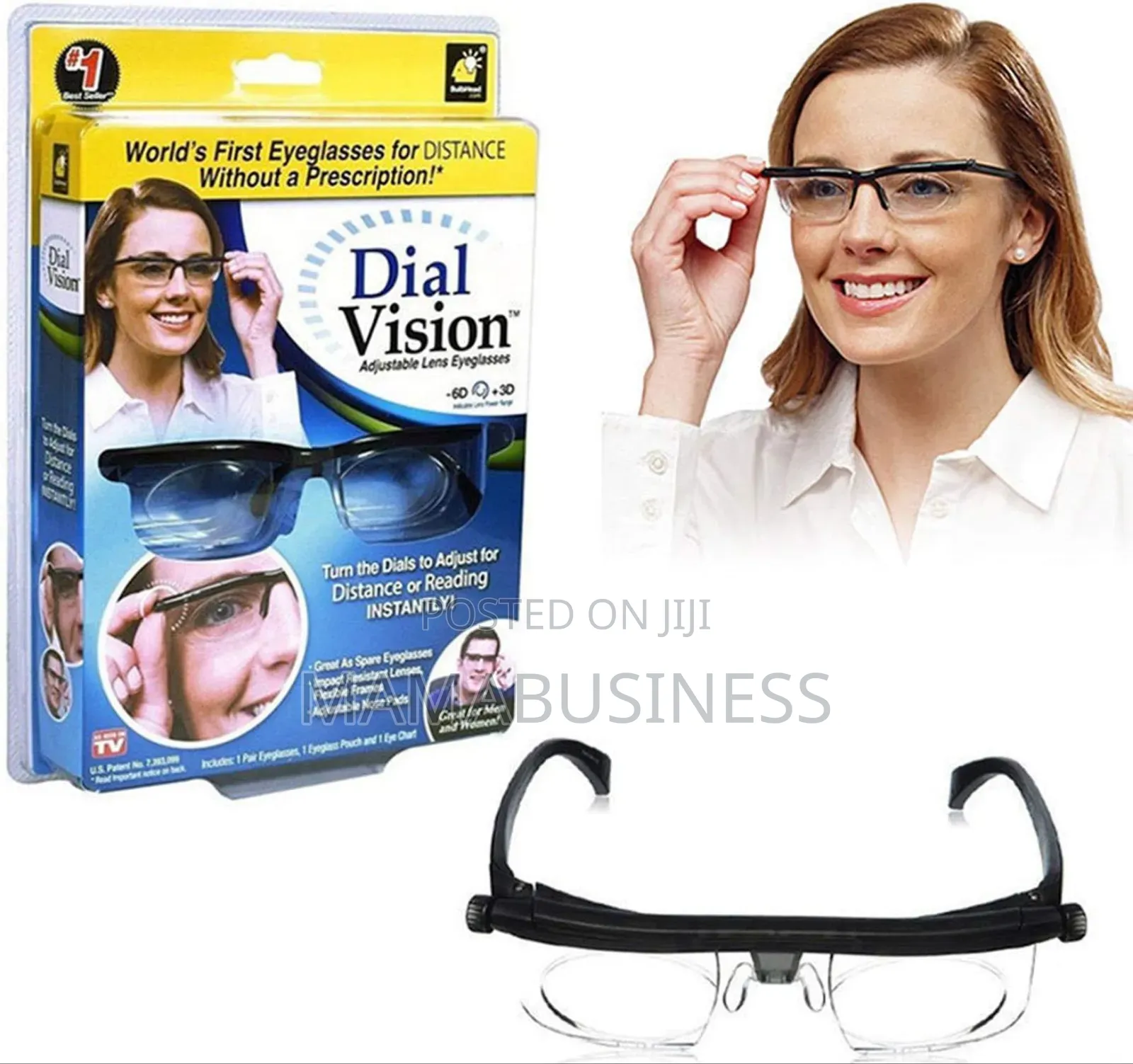 Adjustable Dial Vision Glass