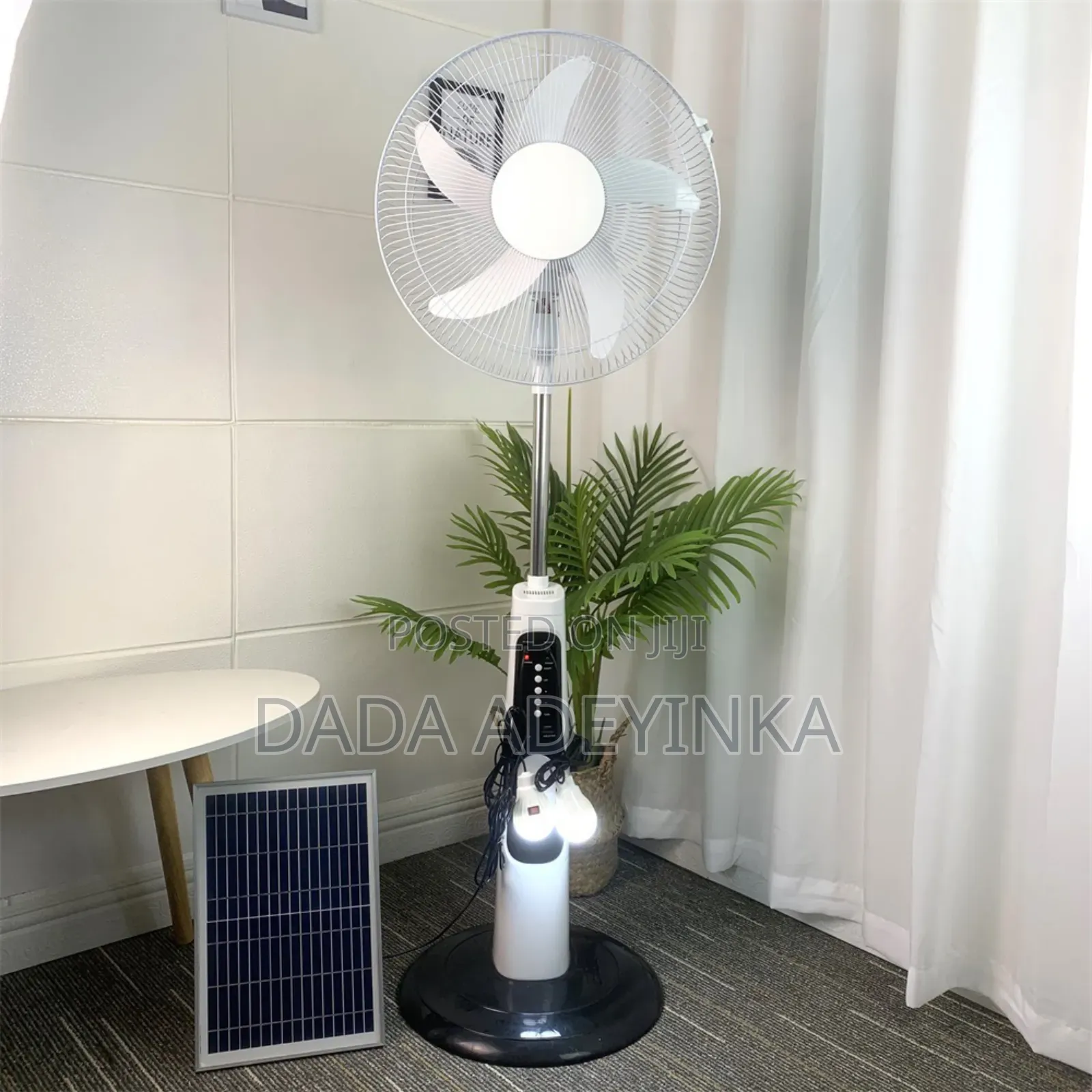 Rechargeable/Solar Fan