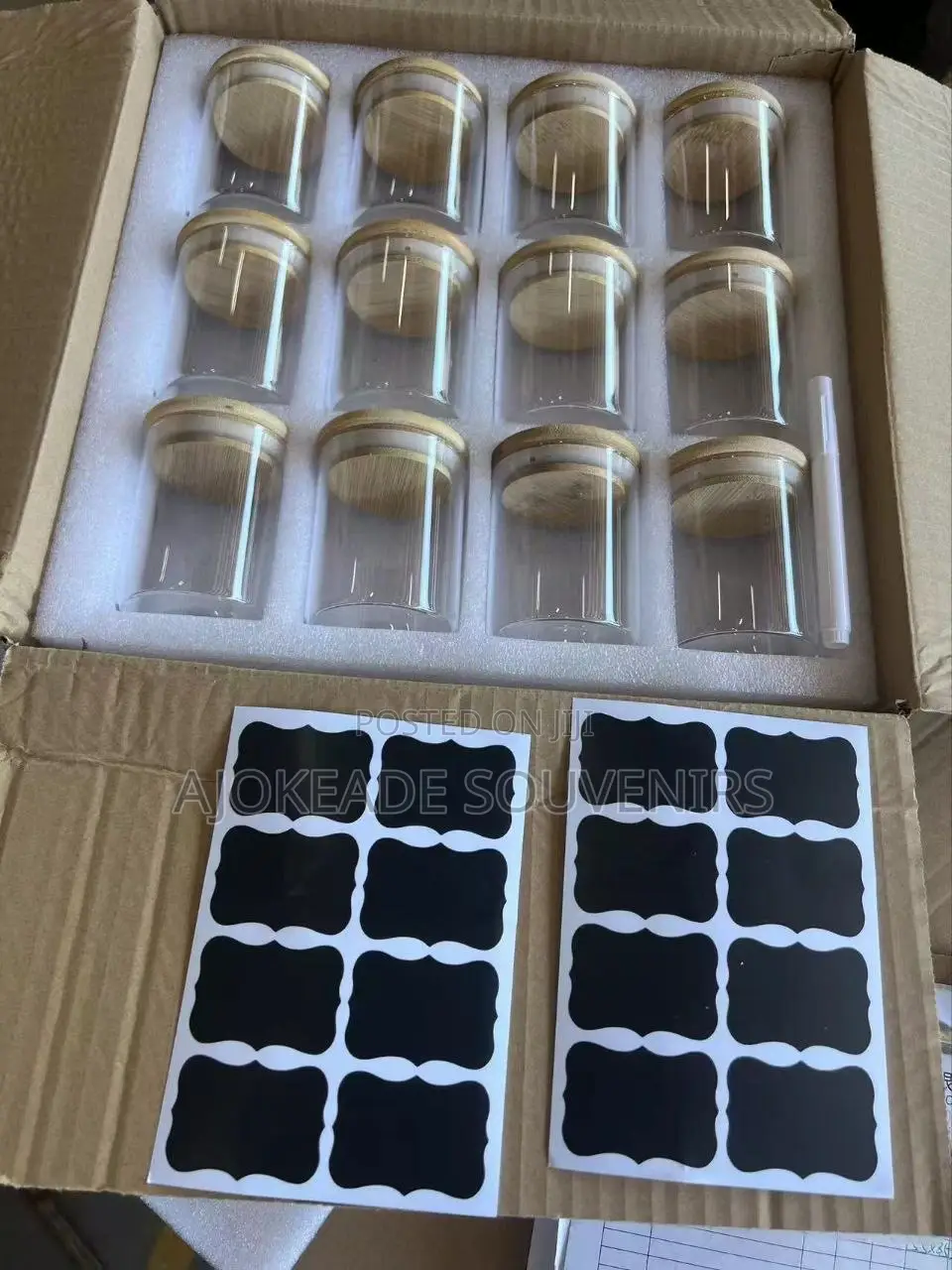 12pcs 200ml Canister Set