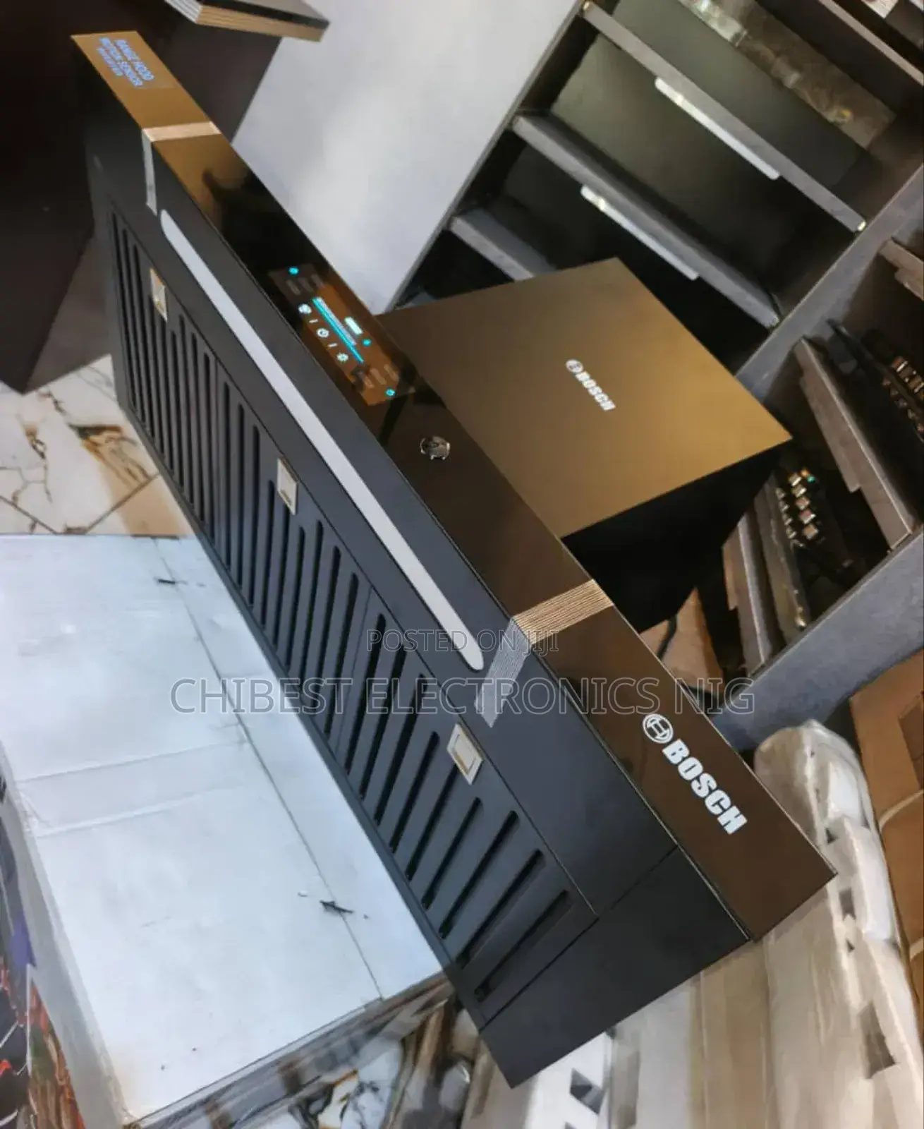 Original Bosch 90cm Voice Command Smart Inverter Range Hood Extractor