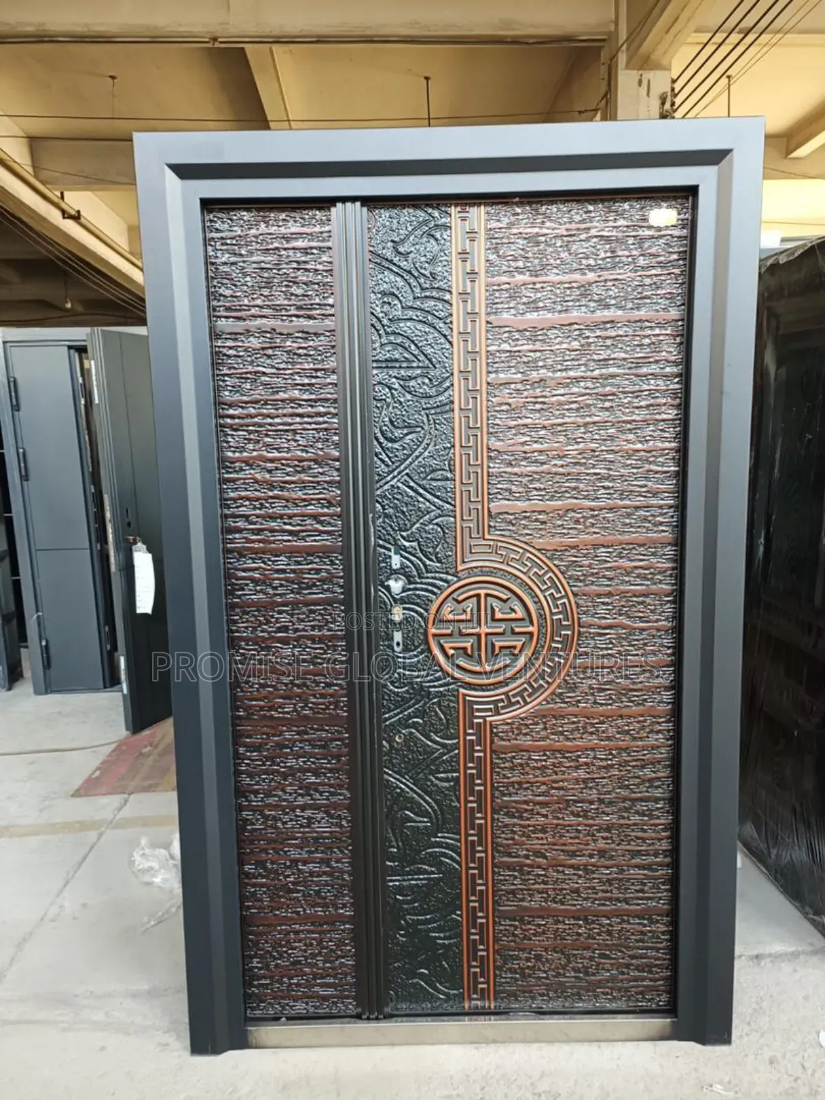 4ft Copper Cast Door