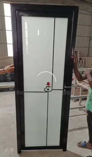 Full Glass Toilet Door