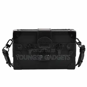 High-End Men's Crossbody Box Bag